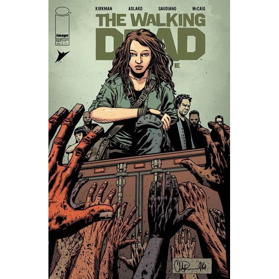 Walking Dead Deluxe #127 Cvr B Charlie Adlard & Dave Mccaig Var (mr) Image Comics Comic Book