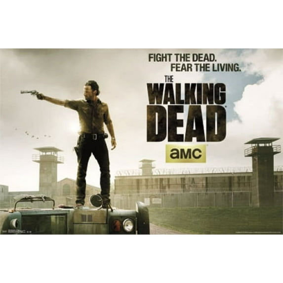 Walking Dead - Jailhouse Laminated Poster Print (24 x 36)