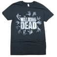 thumbnail image 1 of Walking Dead Mens T-Shirt - Groping Hand Simple Distressed Logo (Small), 1 of 1
