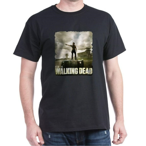 Walking Dead, Prison Men's T-shirt (Small)