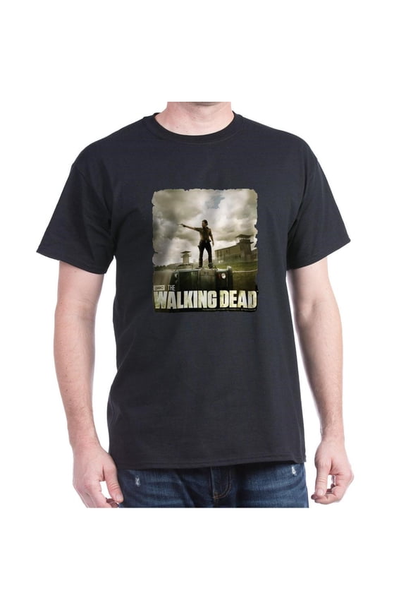 Walking Dead, Prison Men's T-shirt (Small)