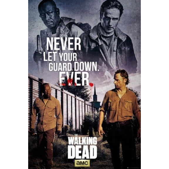 Walking Dead Rick & Morgan Poster (24 x 36)