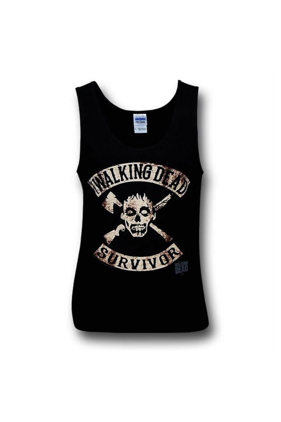 Walking Dead Survivor Tank Top-Men's Large