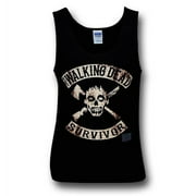 Walking Dead Survivor Tank Top-Mens Large