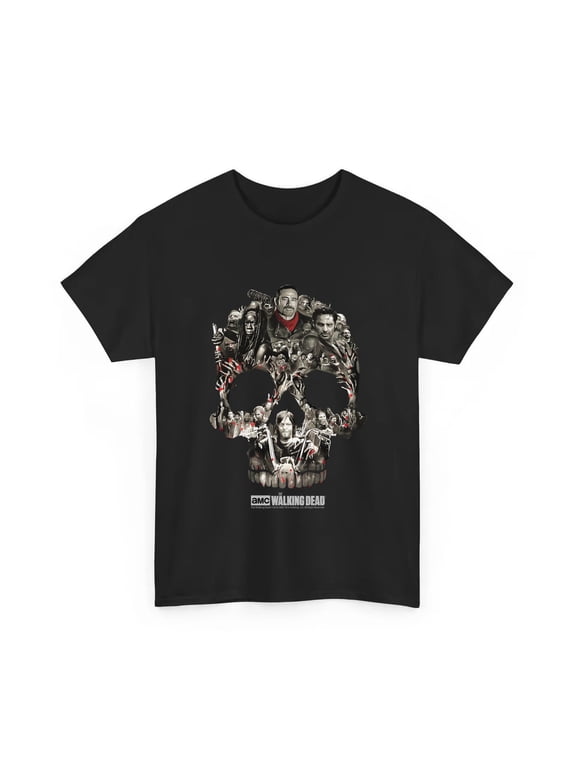 Walking Dead T Shirt Negan Rick Grimes AMC TWD Show Zombies Walkers Michonne 2XL-TH39858