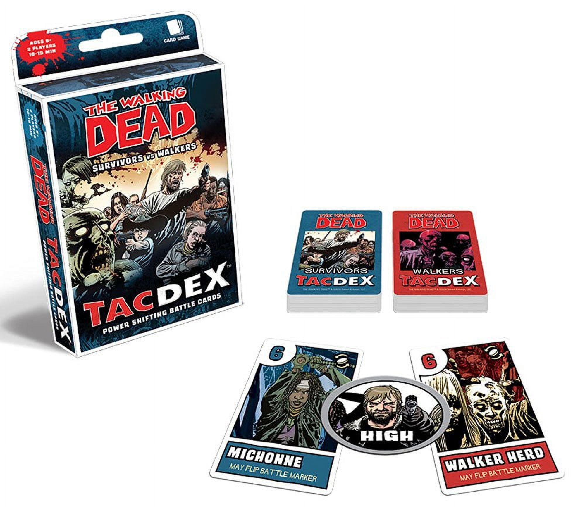 Walking Dead TacDex Card Game - Walmart Business Supplies