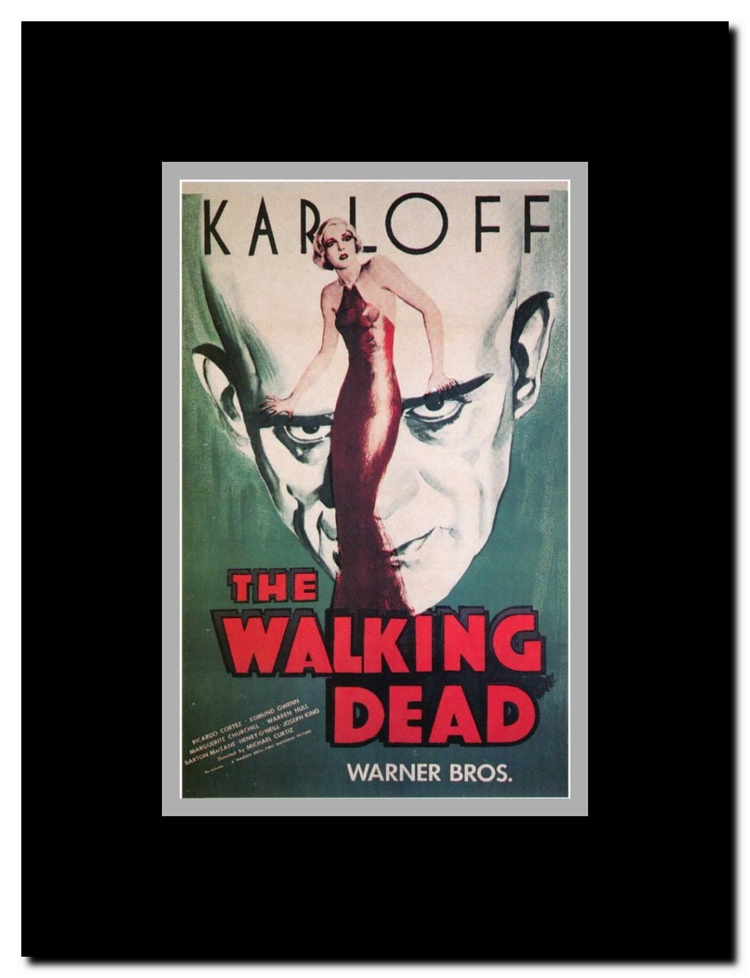 Walking Dead The Framed Movie Poster
