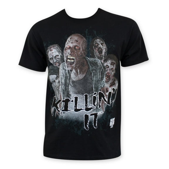 Walking Dead Zombie Killin It Tee Shirt