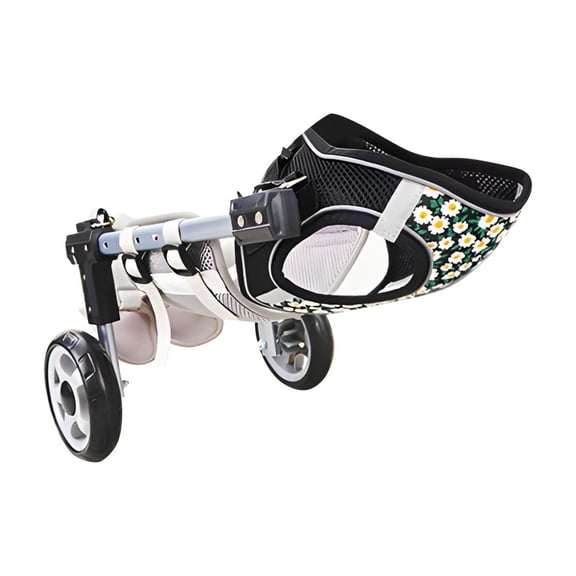 Walking Dog Cart For Disabled Pet Adjustable Dog Two Wheel Wheelchair Mobility Aid Pet Support