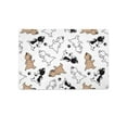 thumbnail image 1 of Walking Dogs Pattern Mat Rectangle  -Image by Shutterstock,, 1 of 3