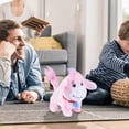 thumbnail image 1 of Walking Donkey Toy Realistic Braying Moving Stuffed Interactive Electronic Pet For Kids G, 1 of 6