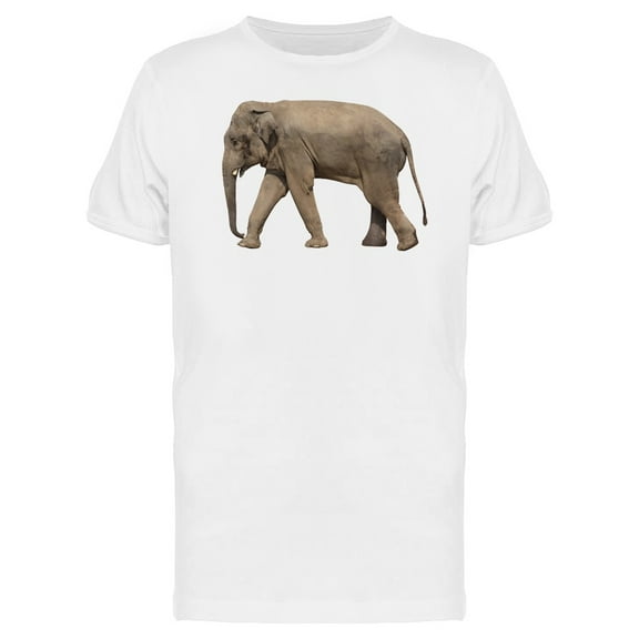 Walking Elephant Photo Tee Men's -Image by Shutterstock