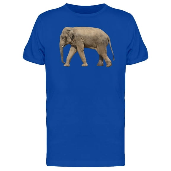 Walking Elephant Photo Tee Men's -Image by Shutterstock