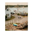 thumbnail image 1 of Walking to the Harbor, Noank - Groton Connecticut Photography Coastal Harbor Seaside Summer Boat Beach House Nautical Unframed Wall Art Print 11 x 14 inches, 1 of 13