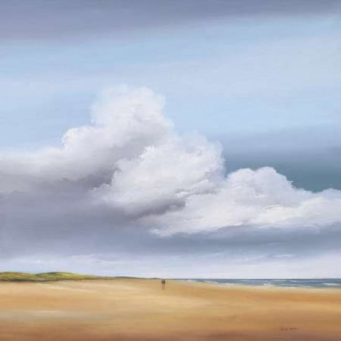 Walking III Canvas Art - Hans Paus (24 x 24)