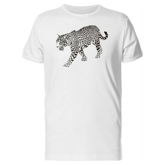 Walking Jaguar In B&W Tee Men's -Image by Shutterstock