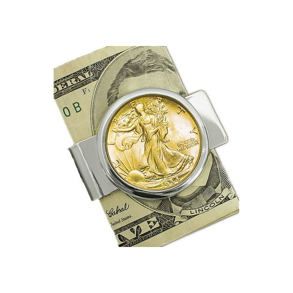 Walking Liberty Money Clip