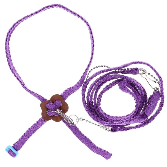 Walking Lizard Adjustable Harness Belt Purple For Small Animals 1 Piece