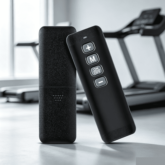 Walking Machine Remote ControlTreadmill Remote Control Fit for Walking Pad Q1 Treadmill 32.8FT Range Running Machine Remote Control Replacement Black