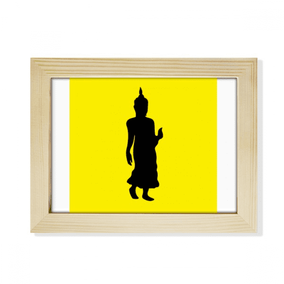 Walking Missionary Faith Mellow Desktop Photo Frame Picture Art Decoration Painting 6x8 inch