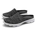 thumbnail image 1 of Walking Mules Slip on Sandals for Women Men Summer Unisex Breathable Mesh Backless Driving Sneakers, 1 of 6