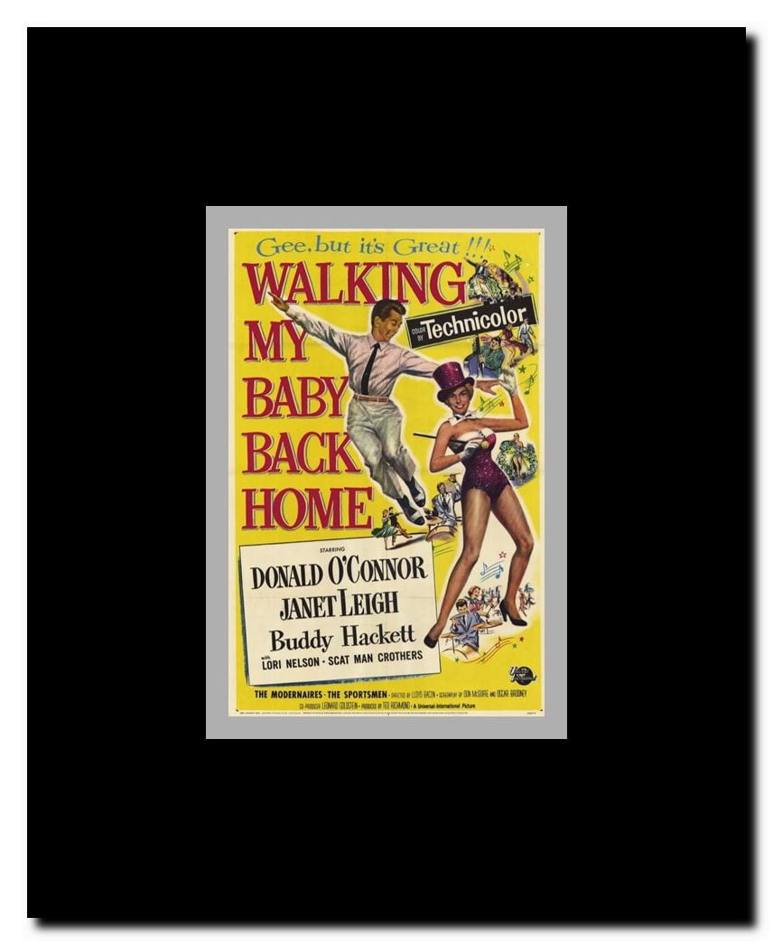 Walking My Baby Back Home Framed Movie Poster