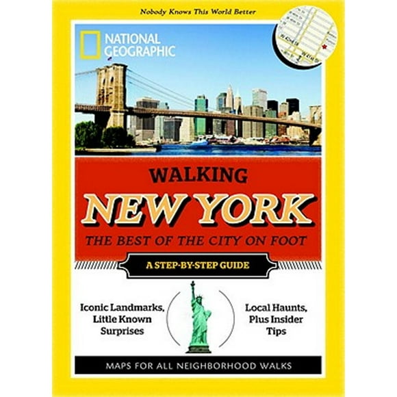 Pre-Owned Walking New York  Cities of a Lifetime Paperback National Geographic