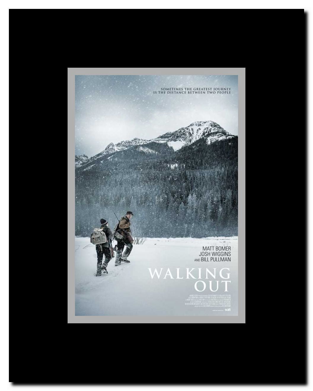 Walking Out Framed Movie Poster