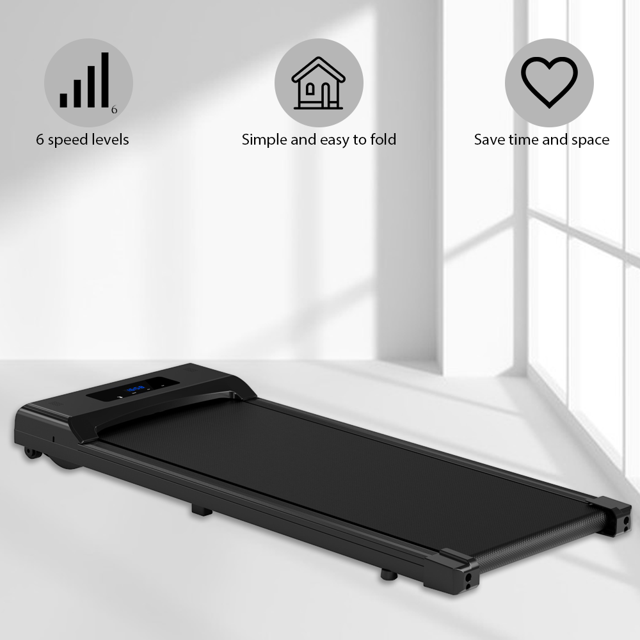 Walking Pad, 2.5HP Low Noise Under Desk Treadmill 2 in 1 Treadmill for