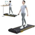 thumbnail image 1 of Walking Pad 2 in 1 Under Desks Treadmill with Remote Control Mini Portable Treadmill for Home Office, 1 of 12