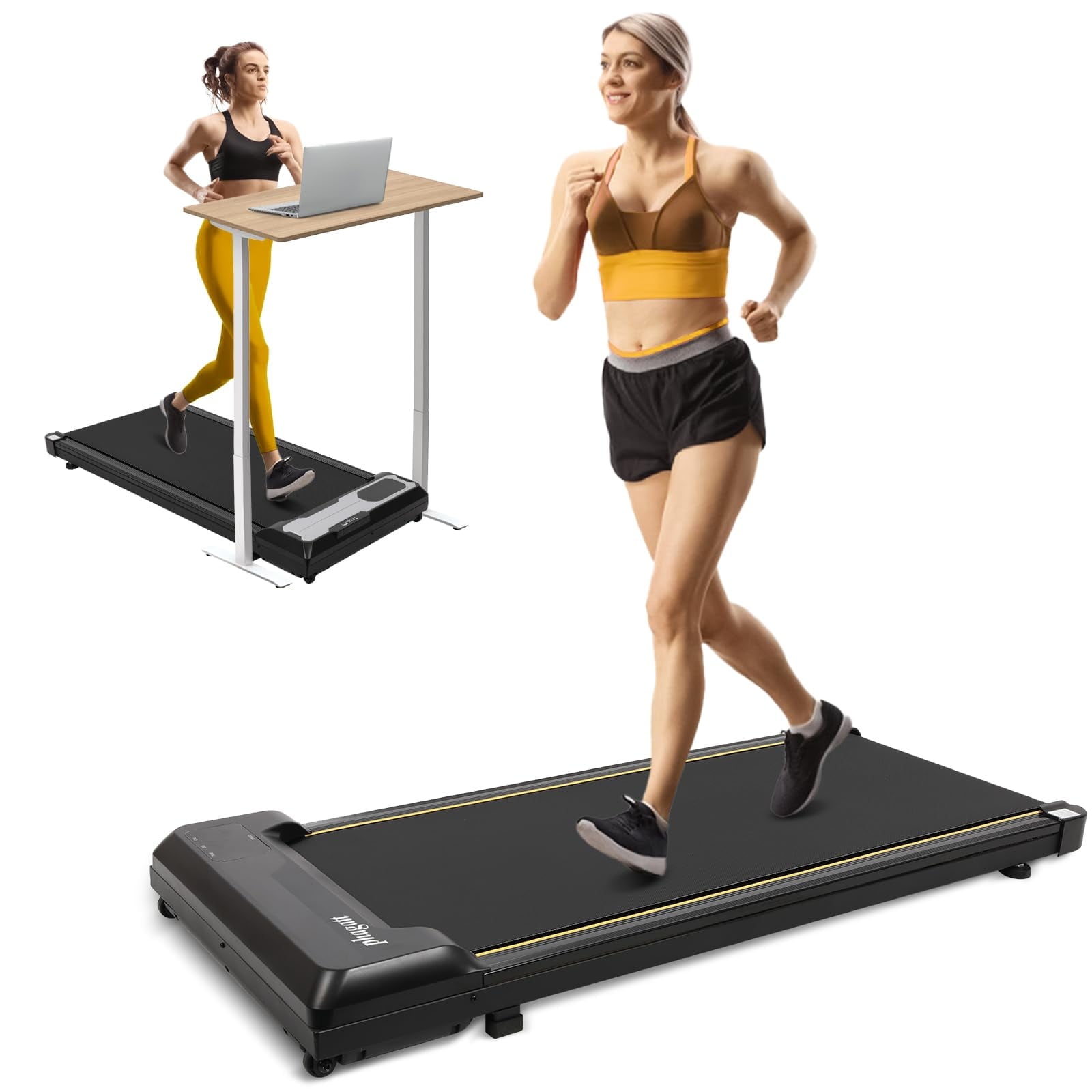 Pad Mini Treadmill Desk FUNMILY Under Desk Treadmill Walking Pad