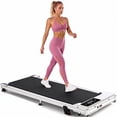 thumbnail image 1 of Walking Pad with 6% Incline, 3.0HP Under Desk Treadmill for Home Office, 300 lbs Capacity Portable Running Walking Machine, Slim Compact Motorized Electric Treadmill, 1 of 6