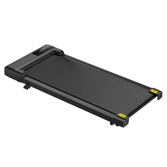 Walking Pad with Incline, 1.5HP Under Desk Treadmill with 3-Level Manual Incline, 1-3.7 MPH Compact Portable Treadmill with LED Display & Remote Control
