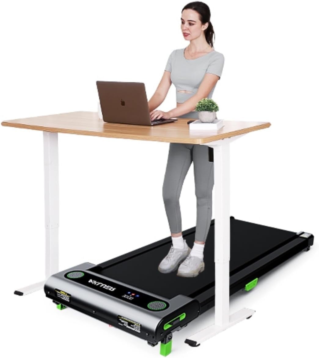 Walking Pad with Incline, Akluer Incline Treadmills for Home, 2.5 HP Under Desk Treadmill Small with Remote Control, Walking Pad Small Treadmill with LED Display