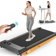 Walking Pad with Incline,Patbrela 2.5 HP Under Desk Treadmill Small with LED Display &Remote Control,4 in 1 Incline Walking Pad 300 Lbs Portable Treadmill for Home Office
