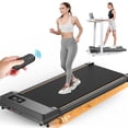 thumbnail image 1 of Walking Pad with Incline,Patbrela 2.5 HP Under Desk Treadmill Small with LED Display &Remote Control,4 in 1 Incline Walking Pad 300 Lbs Portable Treadmill for Home Office, 1 of 9