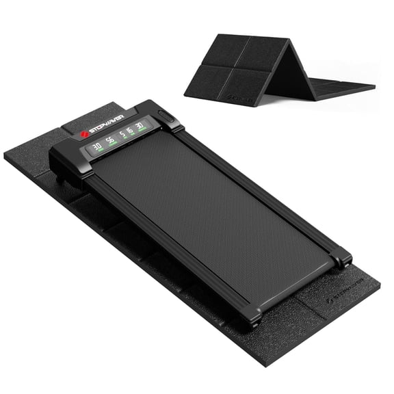 Walking Pad Mat For Carpet Floor  68"x24" Treamill Hardwood Floors High Density 1/5 Thickness Folable Protection Bike Elliptical Treadmill