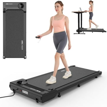 Walking Pad Treadmill, 2.5HP Under Desk Treadmill with Remote Control and LED Display, Portable Walking Treadmill for Home Office, Walking Jogging Machine with 300 lbs Weight Capacity