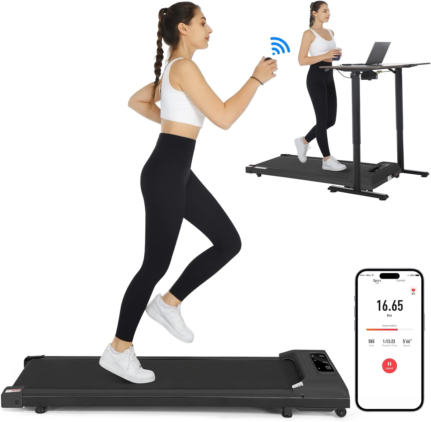 Apartment treadmill quiet sale