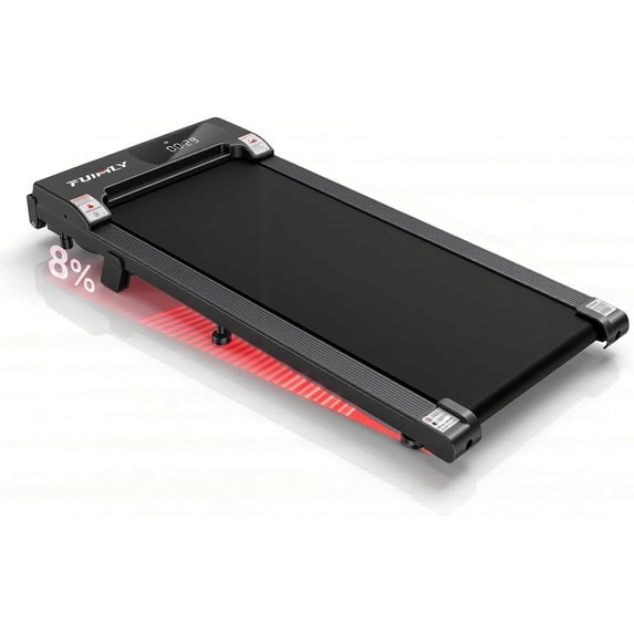 Walking Pad Treadmill, Funmily 3.0HP Under Desk Treadmill for Home/Office, 2026 Upgrade 3-in-1 Portable Treadmills with Remote Control, LED Display, 300 Lb Capacity,No Assembly Required