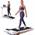 thumbnail image 1 of Walking Pad Treadmill for Home, 3.0HP Under Desk Treadmill with 6% Incline, Mini Portable Walking Running Machine Slim Compact Motorized Electric Treadmill with 300 lbs Capacity, 1 of 6