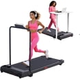 thumbnail image 1 of Walking Pad Treadmill with Incline, 2026 Upgrade Portable Treadmill with Handles for  Small, 3.5HP Small Walking Pad with Handle Bar, 0.6-10.0MPH, 400LBS, 1 of 6