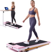 Walking Pad Treadmill for Home, 3.0HP Under Desk Treadmill with 6% Incline, Mini Portable Walking Running Machine Slim C