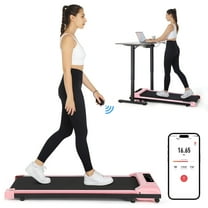 Walking Pad Treadmill with Remote Control,Under Desk Treadmill for Home&Office, Speed Range 0.6~4mph, 250 lbs Weight Capacity