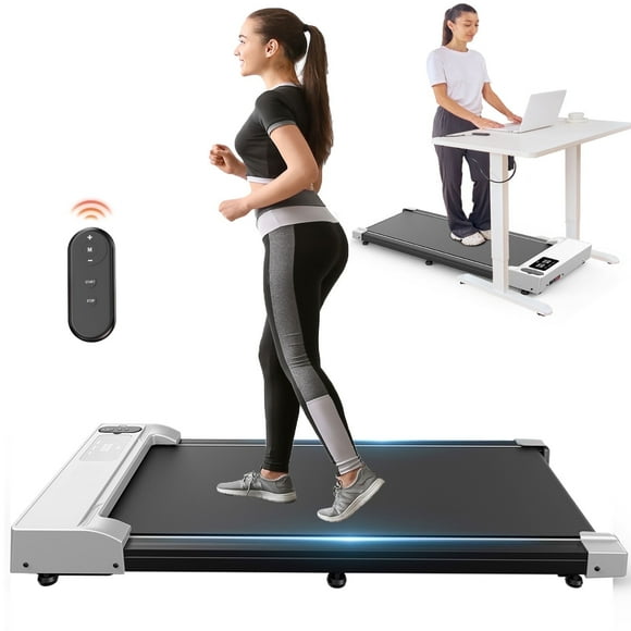 Walking Pad-Under Desk Treadmill for Home&Office,Patbrela Portable Walking Treadmill 2.5HP,3 in 1 Walking Pad for Walking Jogging Machine with 300 lbs Weight Capacity Remote Control LED Display