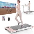 thumbnail image 1 of Walking Pad Upgrade,Portable Mini Treadmill Running Area 16.14*31.5,Under Desk Treadmill 2 In 1 for Home&Office,Treadmill With App&Remote Control,Walking Jogging Machine（Pink）, 1 of 6