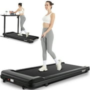 Walking Pad for Home&Office, Speed Range 0.6~3.7mph, 265 lbs Weight Capacity, Compact Treadmill