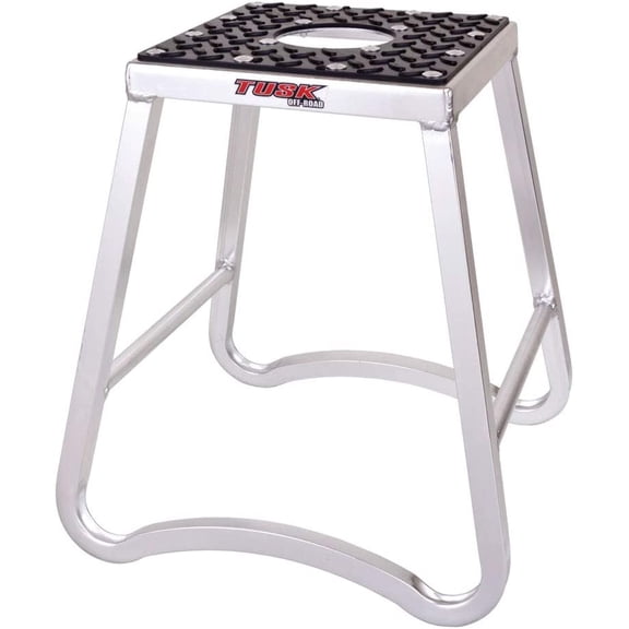 TUSK Aluminum MX Stand Silver