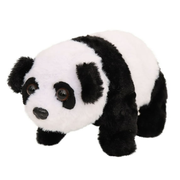 Walking Panda Plush Toy with Sound Effects, Animated Stuffed Animal with Realistic Movement for Interactive Play
