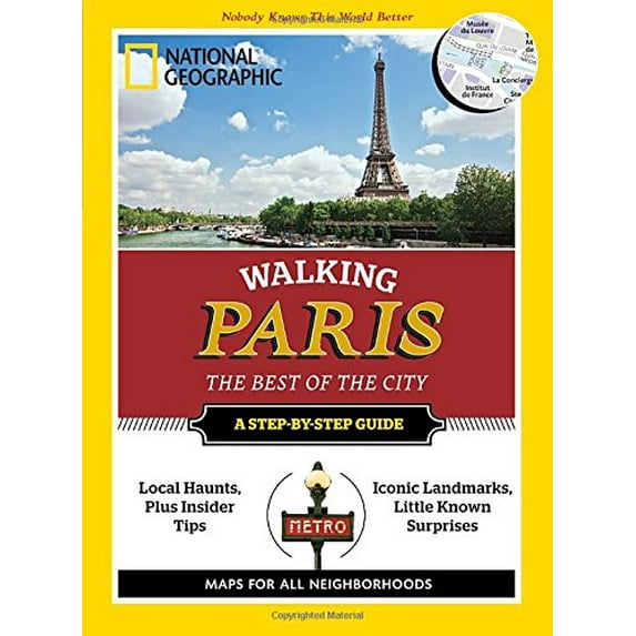 Pre-Owned Walking Paris (Cities of a Lifetime) (Paperback) 1426208715 9781426208713